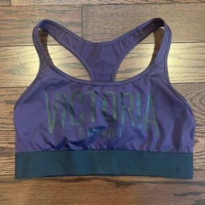 Victoria Sport, Sports Bra- Purple and Black